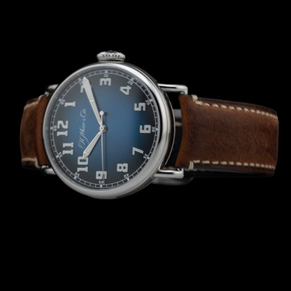 Hamilton H. Moser & Cie Heritage Centre Seconds Funky Blue 8200-1201