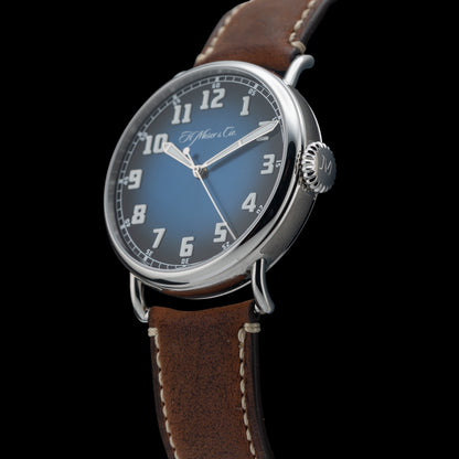 Hamilton H. Moser & Cie Heritage Centre Seconds Funky Blue 8200-1201