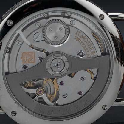 Hamilton H. Moser & Cie Heritage Centre Seconds Funky Blue 8200-1201