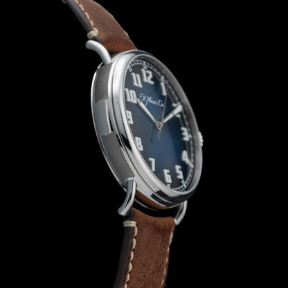 Hamilton H. Moser & Cie Heritage Centre Seconds Funky Blue 8200-1201