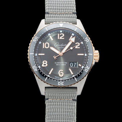 Glashütte Original SeaQ Panorama Date Two-Tone 1-36-13-04-91-34