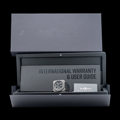 Bell & Ross Black Titanium On Rubber Strap BRX3R-BL-TI/SRB