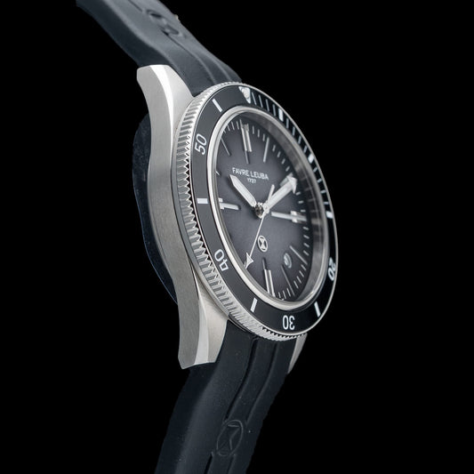 Favre Leuba 00.20308.101.06.301 Deep Raider Renaissance Grey Dial On Strap