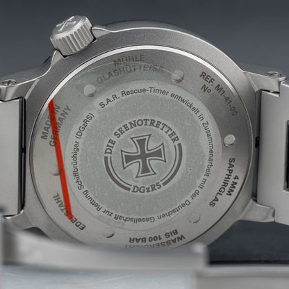 Mühle Glashütte S.A.R Rescue-Timer Lumen on Bracelet M1-41-08-MB