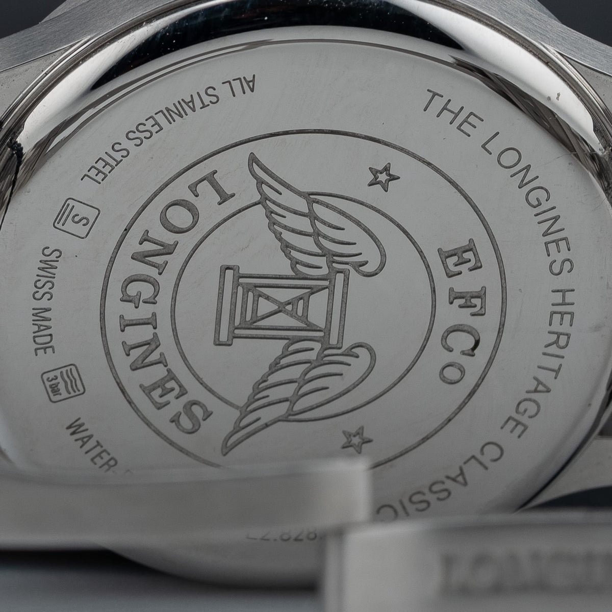 Longines Heritage Classic Sector Dial L2.828.4.53.6
