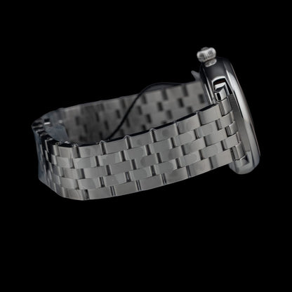 Fears BS240.500A.114.002 Brunswick 40.5 Jump Hour Coral on Stainless Steel Bracelet