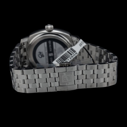 Fears BS240.500A.114.002 Brunswick 40.5 Jump Hour Coral on Stainless Steel Bracelet