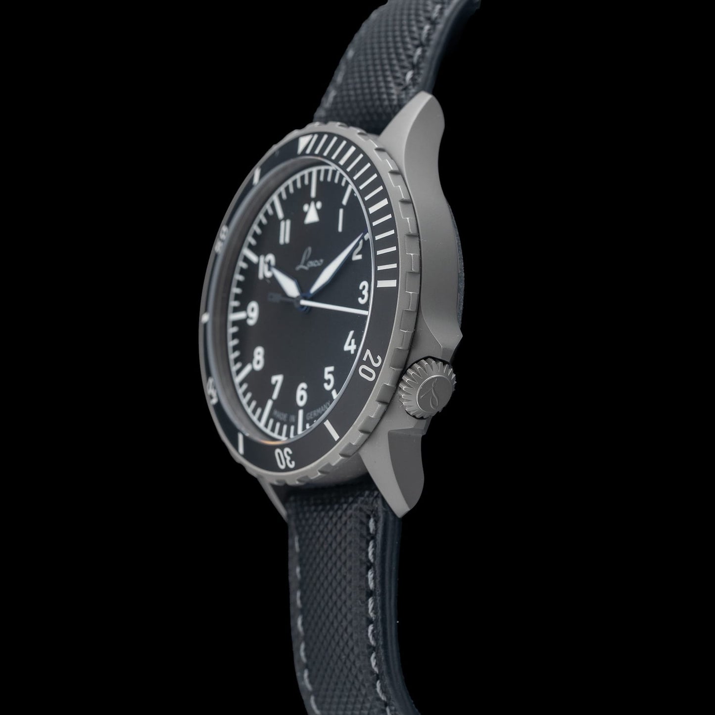 Laco 862192.TOP Pilot Watch K\u00f6ln Grau Topgrade Movement