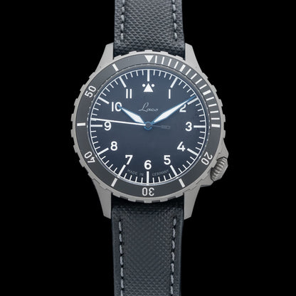 Laco 862192.TOP Pilot Watch K\u00f6ln Grau Topgrade Movement