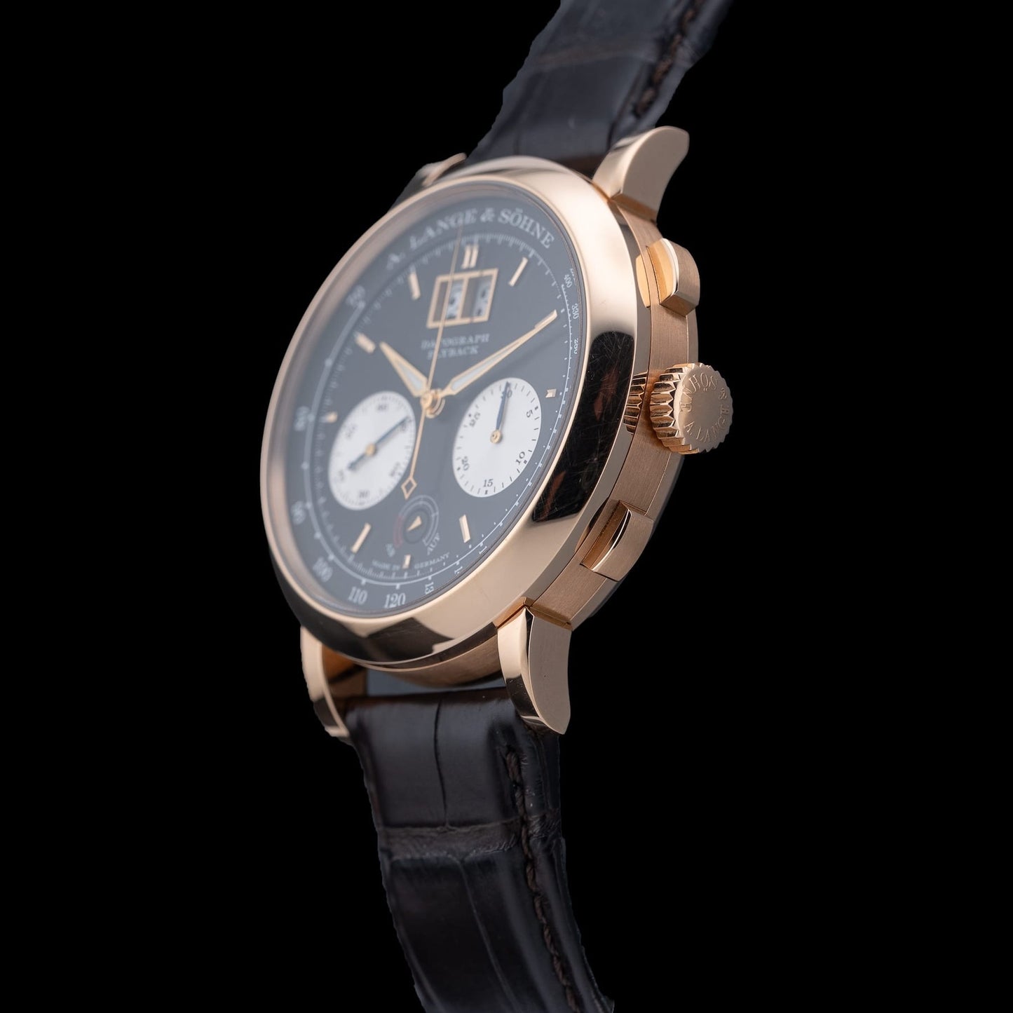 A. Lange & S\u00f6hne Datograph Up\/Down in 750 Pink gold 405.031