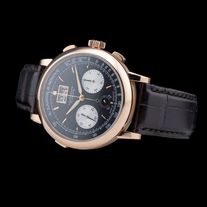 A. Lange & S\u00f6hne Datograph Up\/Down in 750 Pink gold 405.031