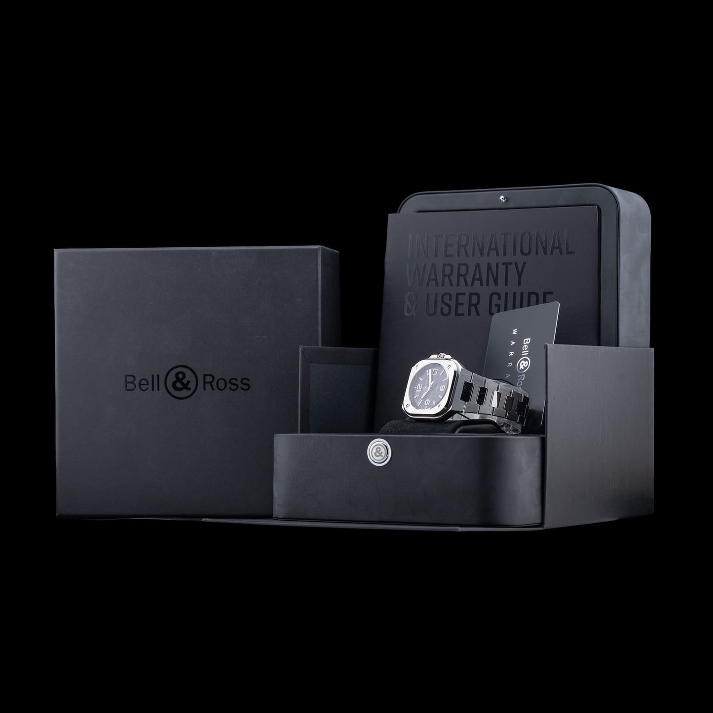 Bell & Ross BR 05 Black on Bracelet BR05A-BL-ST\/SST