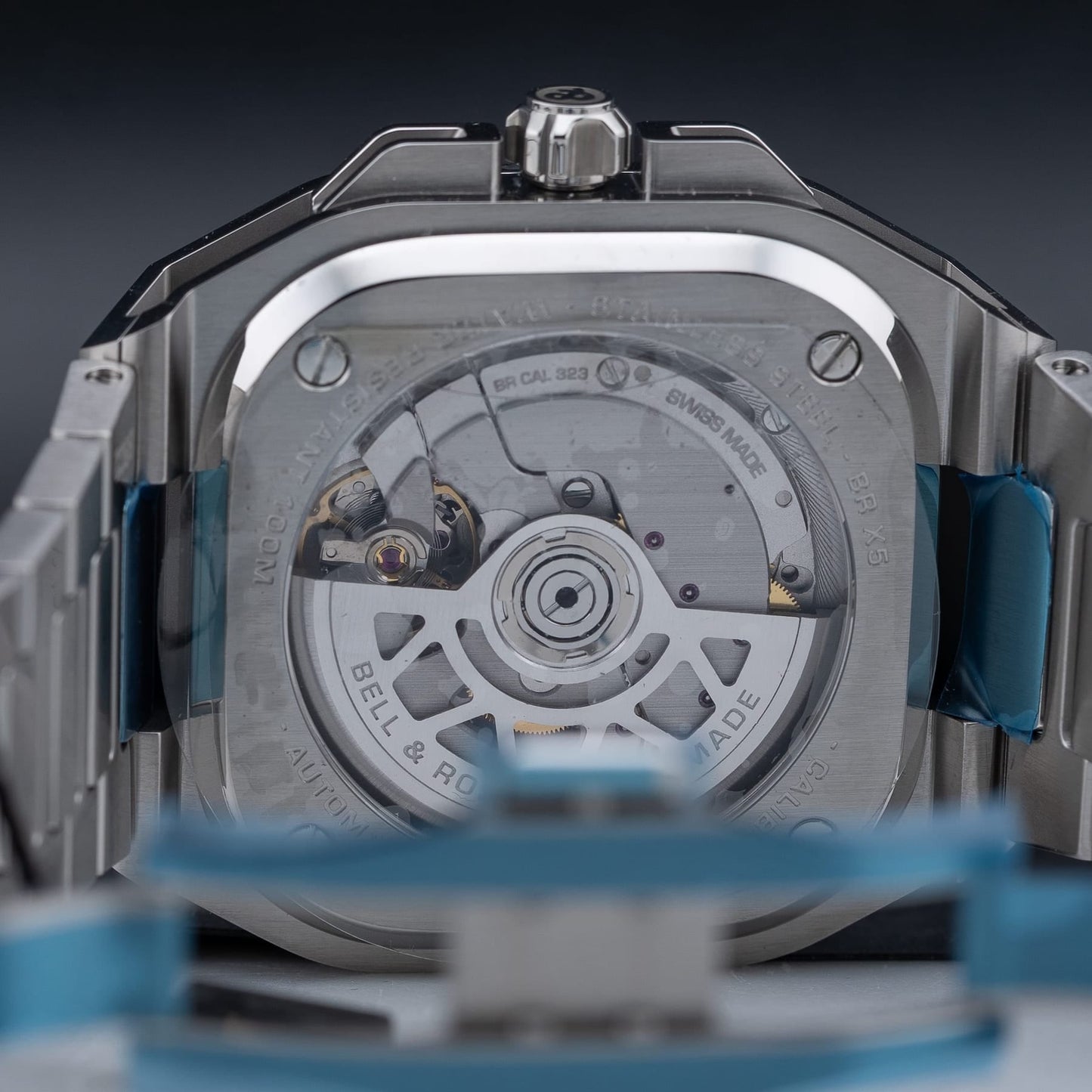 Bell & Ross BR-X5 Black on Bracelet BRX5R-BL-ST\/SST