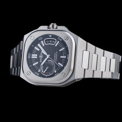 Bell & Ross BR-X5 Black on Bracelet BRX5R-BL-ST\/SST