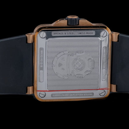 Bell & Ross BR 03-92 Diver Black and Green Bronze BR0392-D-LT-BR/SRB