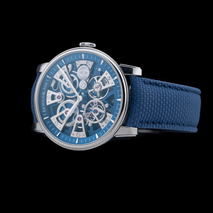 Arnold & Son Nebula 41.5mm on Strap 1NEAS.U01A.K002S