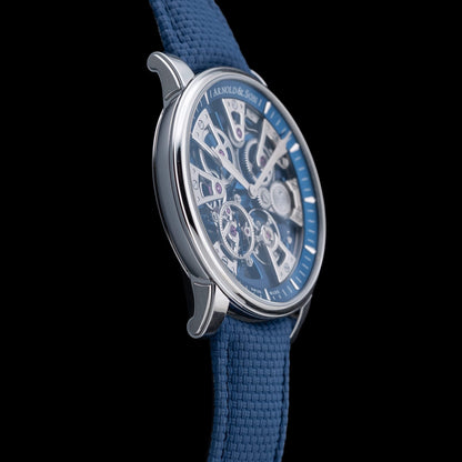 Arnold & Son Nebula 41.5mm on Strap 1NEAS.U01A.K002S
