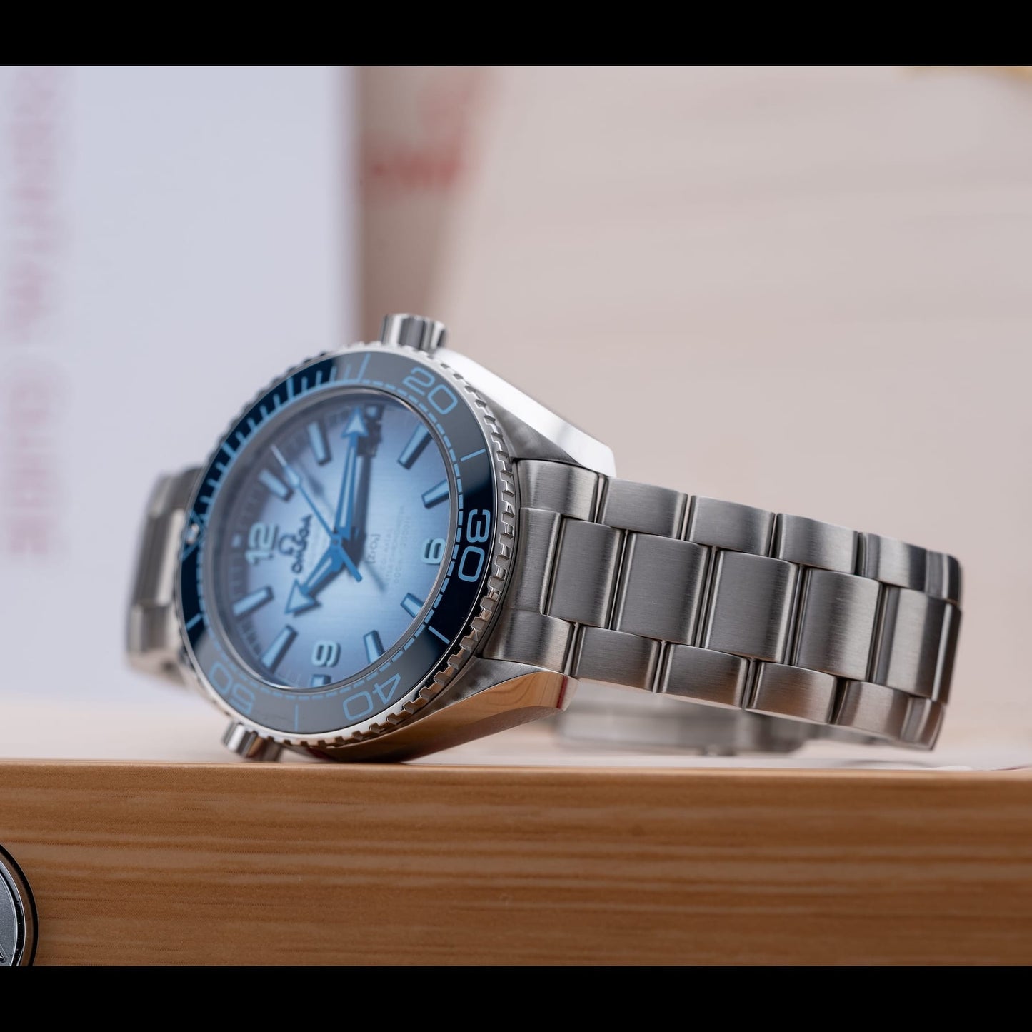 Omega 215.30.40.20.03.002 Seamaster Planet Ocean 600M Summer Blue