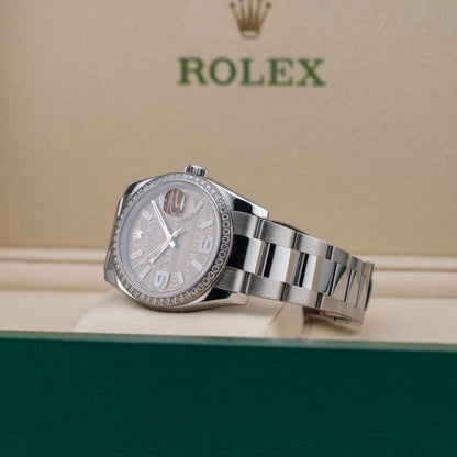 Rolex Datejust 36 Stainless Steel Diamond 116244