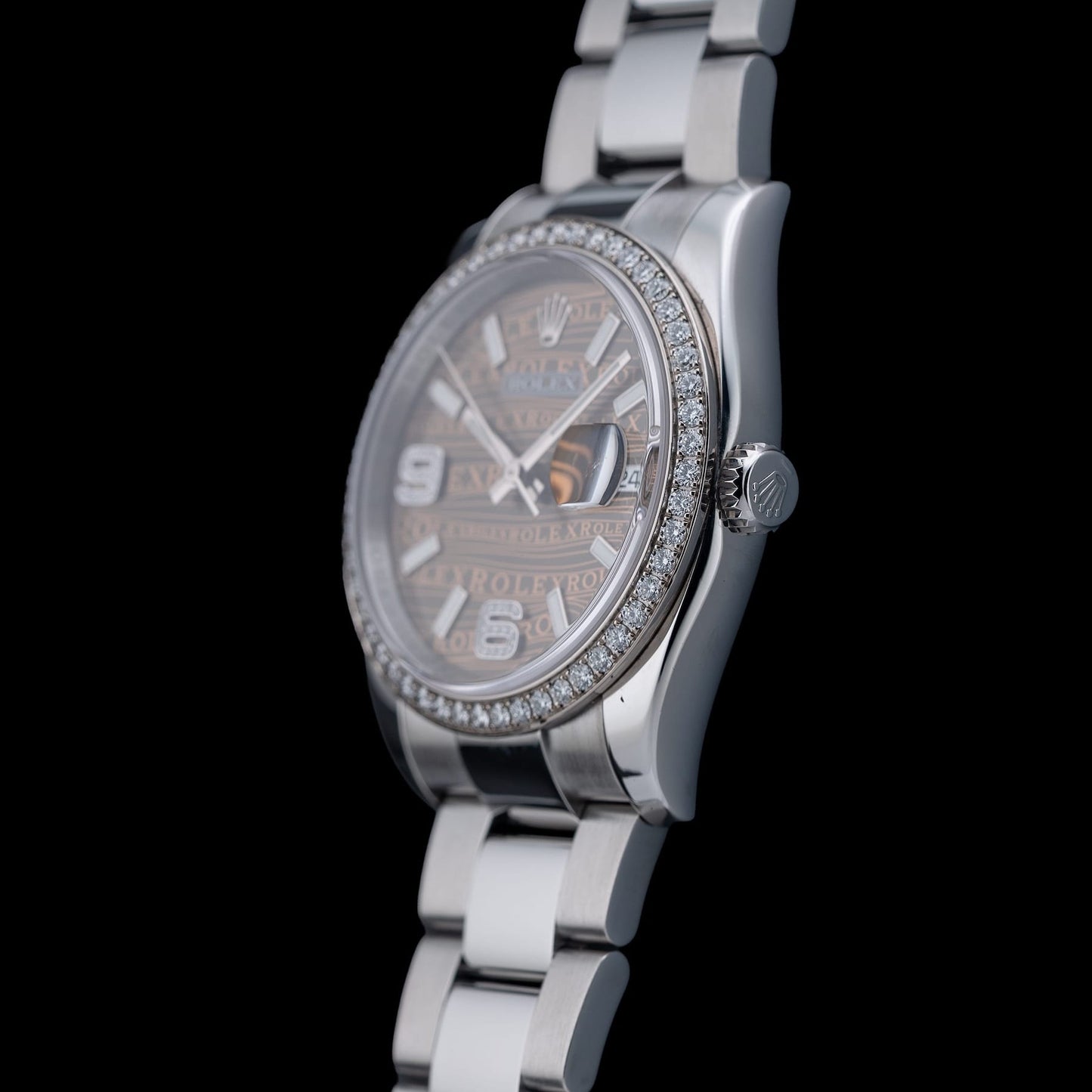Rolex Datejust 36 Stainless Steel Diamond 116244