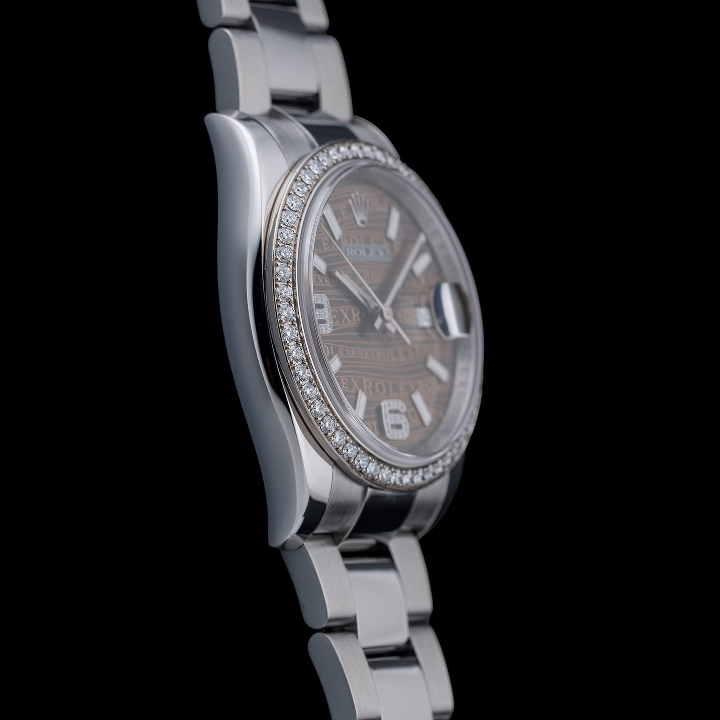 Rolex Datejust 36 Stainless Steel Diamond 116244