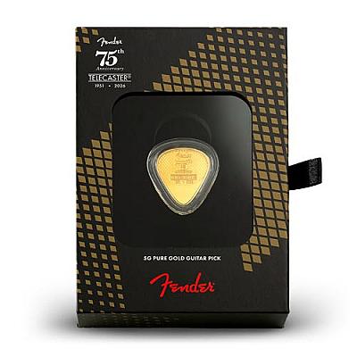 2026 PAMP Fender Telecaster 75th Anniversary 5g Gold Pick