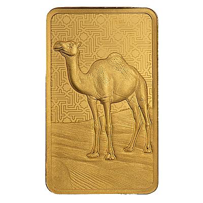 PAMP Suisse Arabian Camel 5g Gold Bar with Frame