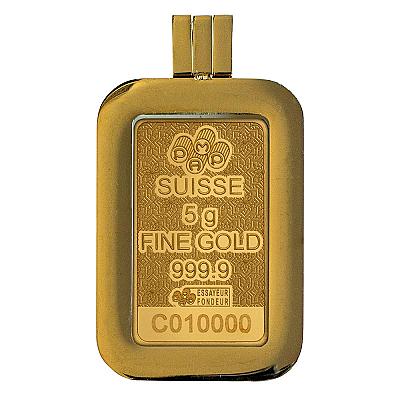 PAMP Suisse Arabian Camel 5g Gold Bar with Frame
