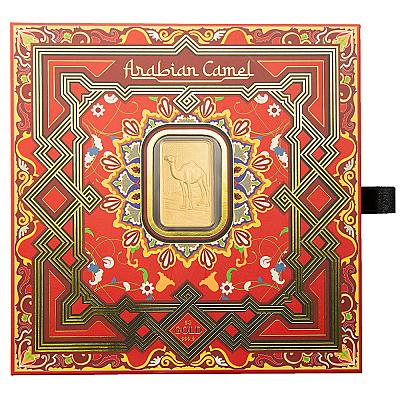 PAMP Suisse Arabian Camel 5g Gold Bar with Frame