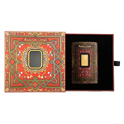 PAMP Suisse Arabian Camel 5g Gold Bar with Frame