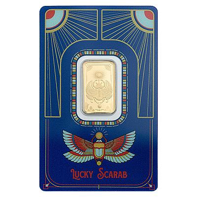 PAMP Lucky Scarab 5g Gold Bar