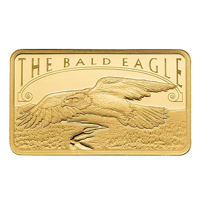 PAMP 5g Gold Bar - America The Free Bald Eagle