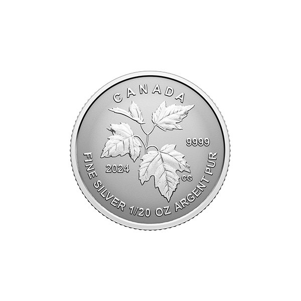 5 Coin – Silver Maple Leaf Fractional Set