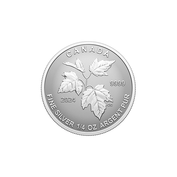 5 Coin – Silver Maple Leaf Fractional Set