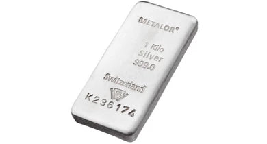 1 Kilo Silver Bar (32.15oz)