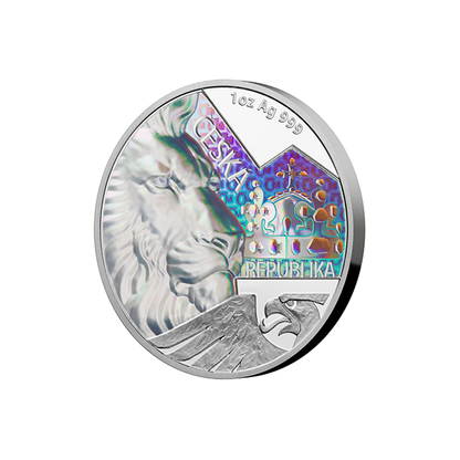 1oz Silver Aviation Coin Above the Clouds Silver Coin