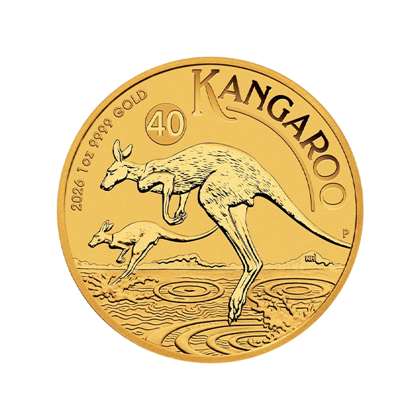 1oz Gold Australian Kangaroo Coin