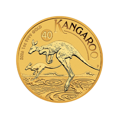 1oz Gold Australian Kangaroo Coin