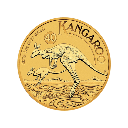 1oz Gold Australian Kangaroo Coin