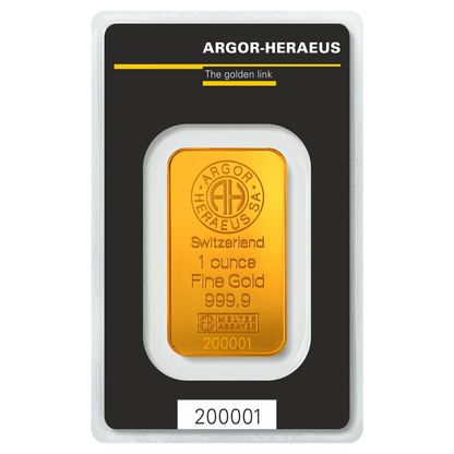 Argor-Heraeus Minted Gold Bars - ID 892