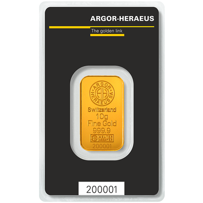 Argor-Heraeus Minted KINE Gold Bars - ID 2551