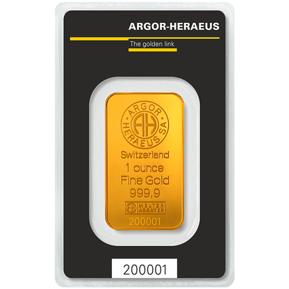 Argor-Heraeus Minted KINE Gold Bars - ID 2549