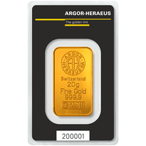Argor-Heraeus Minted KINE Gold Bars - ID 2529