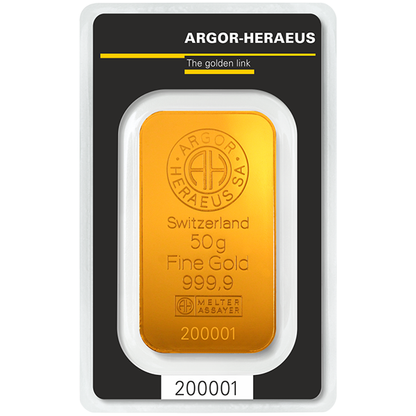 Argor-Heraeus Minted KINE Gold Bars - ID 2546