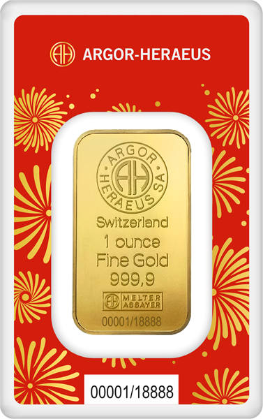 Argor-Heraeus Lunar Series Gold Bars - ID 4429
