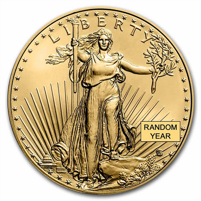 GMS American Gold Eagle 34 gr Gold Coins - ID 3237