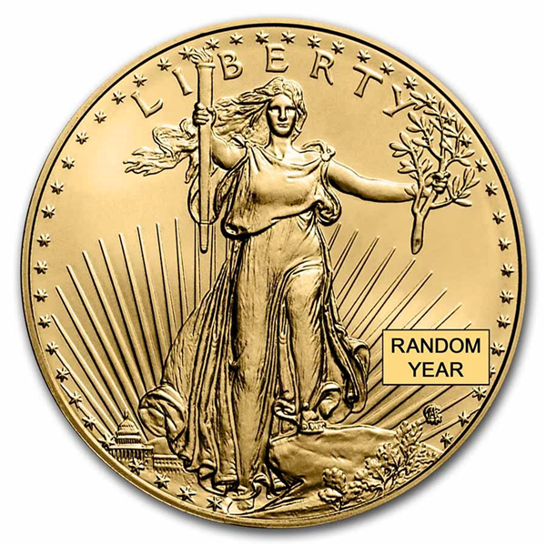 GMS American Gold Eagle 34 gr Gold Coins - ID 3237