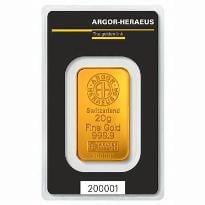 Argor-Heraeus Minted  Gold Bars - ID 2619