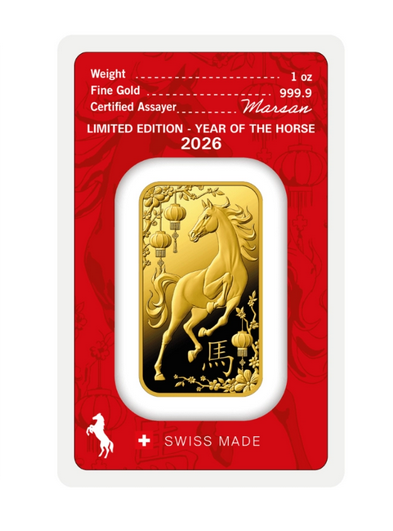 Argor-Heraeus Lunar Series Gold Bars - ID 4786