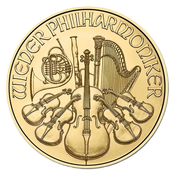 Austrian Philharmonics 1/2 oz Gold Coins - ID 5032